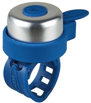 Micro sparkesykkelpakke blå: Sparkesykkel 3 hjul + Ringeklokke + Hjelm