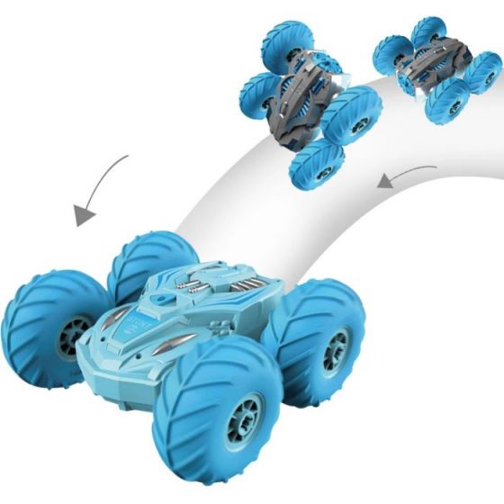 RC Amfibiebil med oppblåsbare hjul - Kan kjøre på vann - inntil 15 km/t - 2,4 GHz