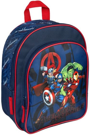 Avengers barnehagesekk med lomme foran - 30 cm 