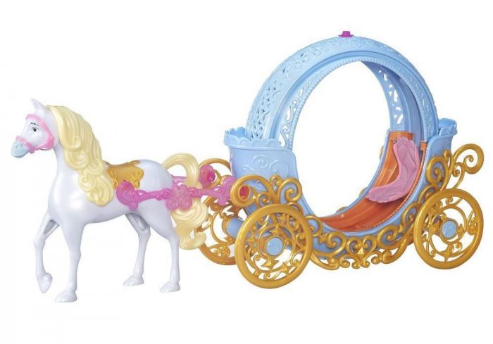 Disney Princess Cinderellas transforming carriage