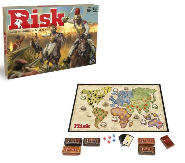 Risk - spillet om strategi, erobring og sejr - norsk version