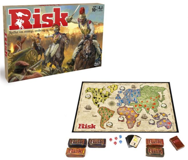 Risk - spillet om strategi, erobring og sejr - det klassiske strategispil