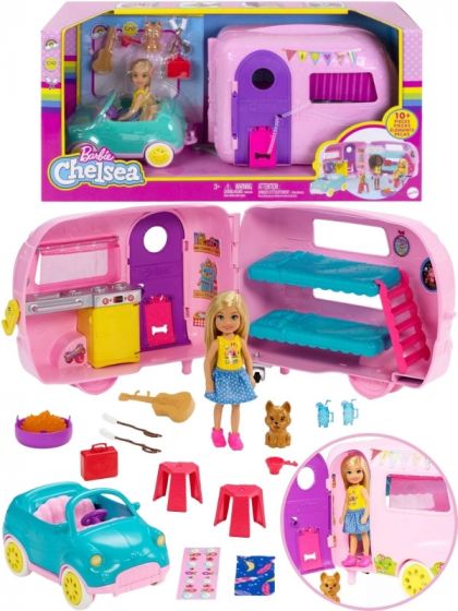 Barbie Club Chelsea Camper - docka och husvagn med tillbehör