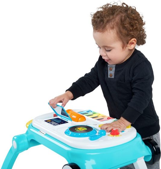 Baby Einstein Musical Mix 'N Roll 4-in-1 lær-å-gå vogn og aktivitetsleke - med lys og lyd