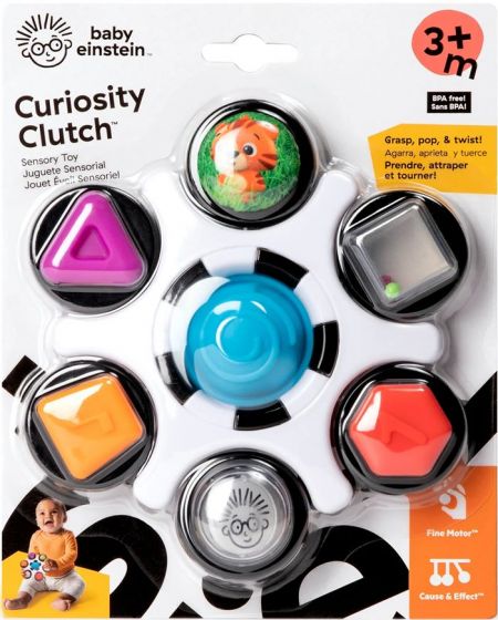 Baby Einstein Curiosity Clutch sensorisk leketøy