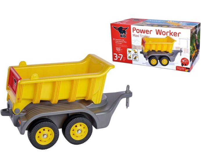 BIG Power Worker Maxi trailer - gul