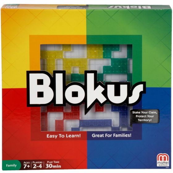 Blokus familiespill - taktisk strategispill som er enkelt å lære og morsomt å spille