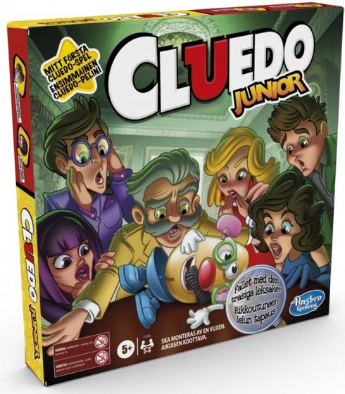 Cluedo Junior - sällskapsspel för små detektiver - svensk version
