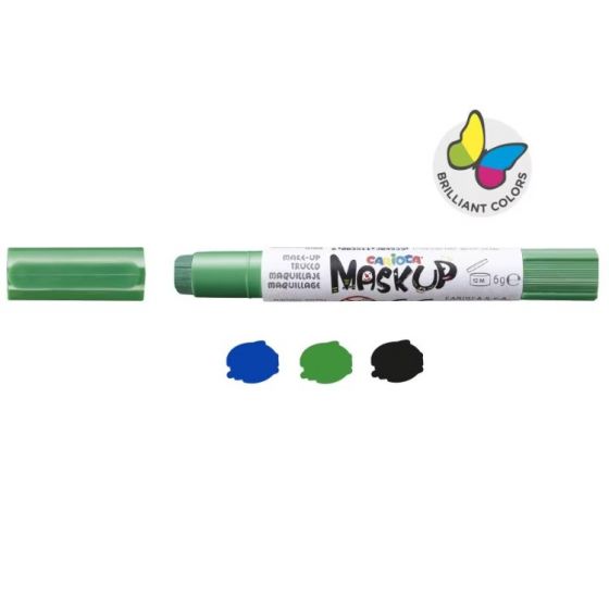 Carioca Maskup Ansiktsfärg Monster 3-pack kritor