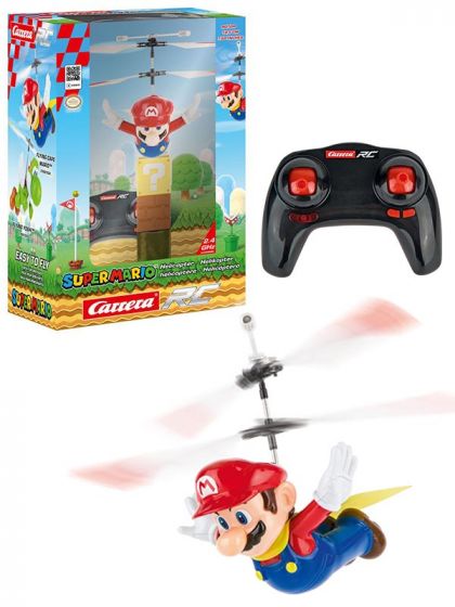 Carrera RC Nintendo Super Mario 2,4GHz radiostyrt helikopter - Flying Cape Mario