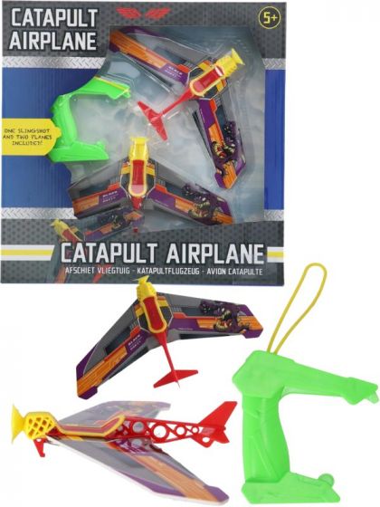 Fly-katapult med en sprettert og to fly