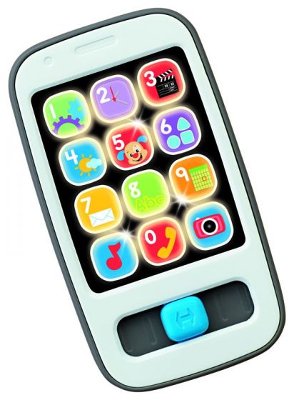 Fisher Price Smart Phone - legetelefon med lyd og musik - dansk version