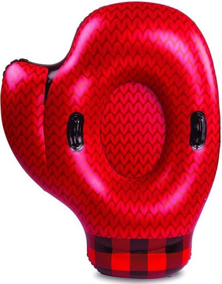 Big Mouth akebrett 120 cm oppblåsbart - rød vott med håndtak