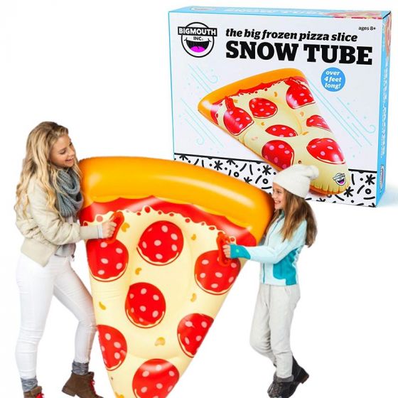 Big Mouth akebrett 130 cm oppblåsbart - Pizzastykke