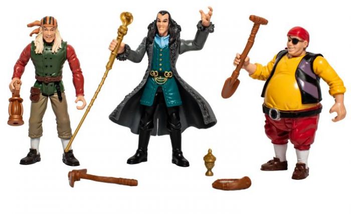 Kaptein Sabeltann figurpakke: 3 pakker med 9 figurer
