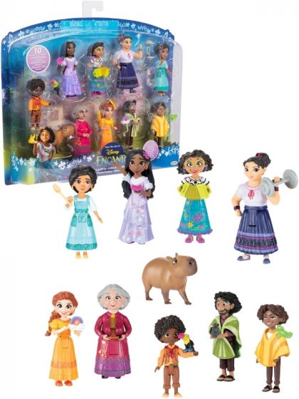 Disney Princess Encanto Familien Madrigal gavesett med 12 figurer - 7 cm