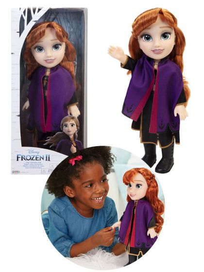 Disney Frozen Anna Adventure dukke - 38 cm