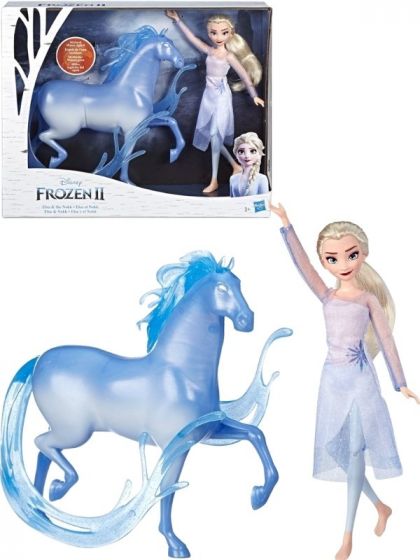 Disney Frozen docksats med docka och häst - Elsa och Nokk - 26 cm