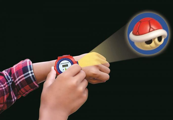 Lexibook Nintendo Mario Kart klokke med digital skjerm og projektor - med 20 bilder