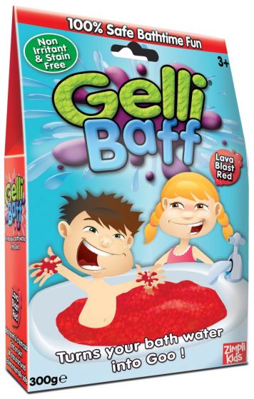 Gelli Baff 300 g - rød badeslush