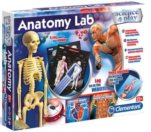 Clementoni anatomi-labbet - människokroppen
