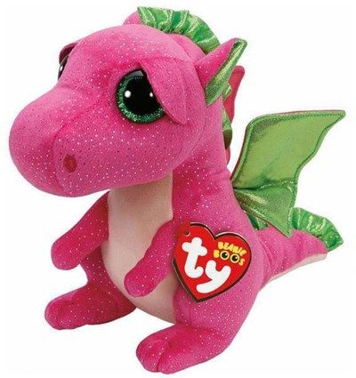 TY Darla dragon pink regular - 15 cm