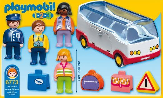 Playmobil 1.2.3 Shuttle bus 6773
