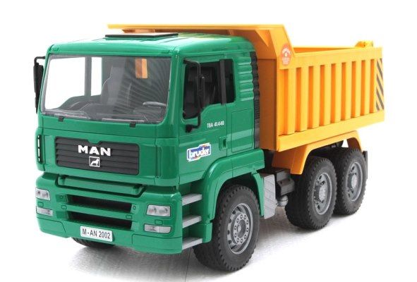 Bruder Man - lastebil med stort lasteplan - 02765
