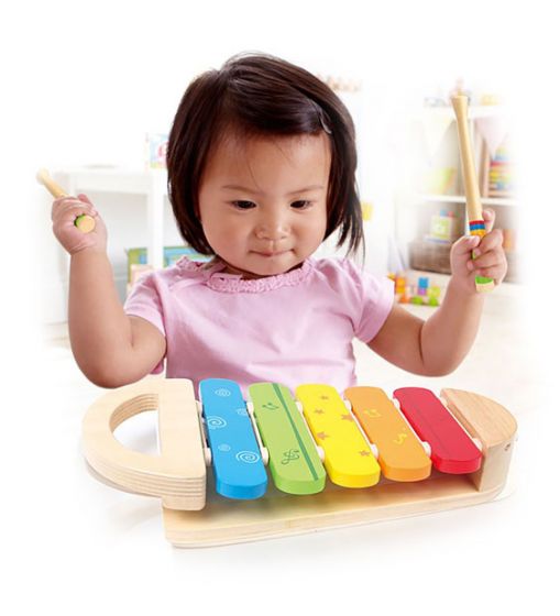 Hape Xylofon i trä - barnets första instrument