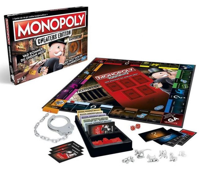 Monopoly Cheaters Edition - svensk version