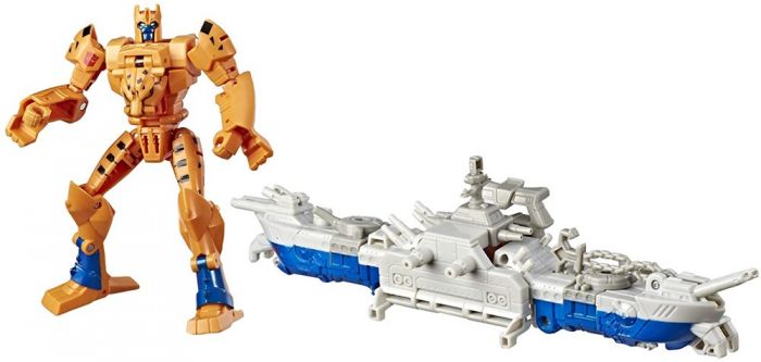 Transformers Cyberverse Spark Armor Cheetor och Sea Fury