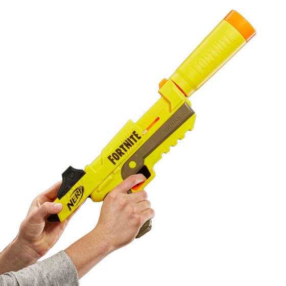 Nerf Fortnite SneakySpringer SP-L blaster - med 6 Nerf dart-piler