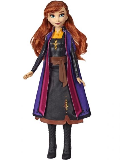 Disney Frozen Light Up Fashion doll - Annas förtrollande äventyr med klänning som lyser - 30 cm 