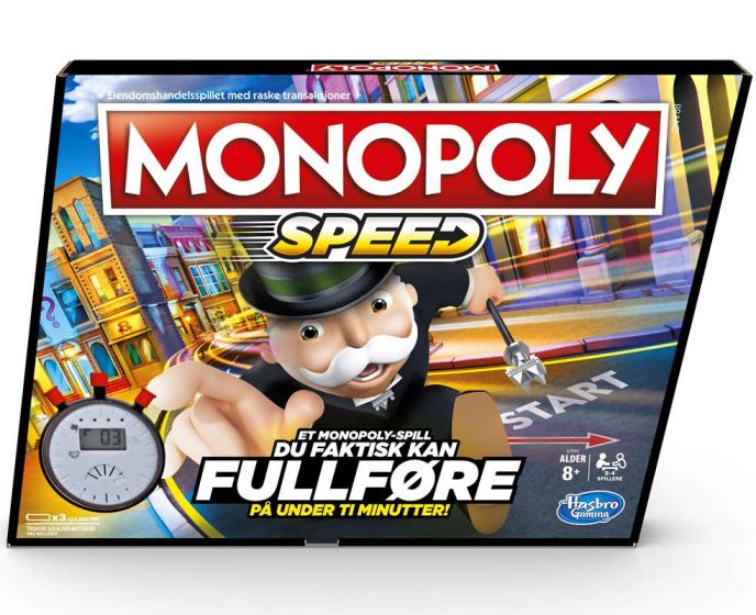 Hasbro Games Monopoly Speed SE