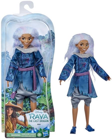 Disney Princess Raya and the last Dragon - Sisu dukke med antrekk 
