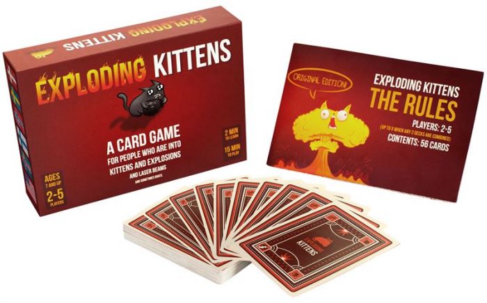 Exploding Kittens Original kortspill