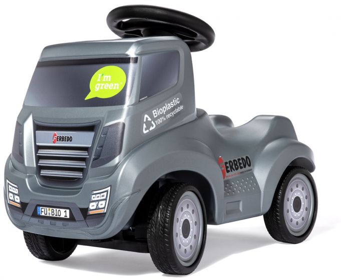 Rolly Toys Ferbedo: Gåbil lastebil i bioplast - sølvfarget