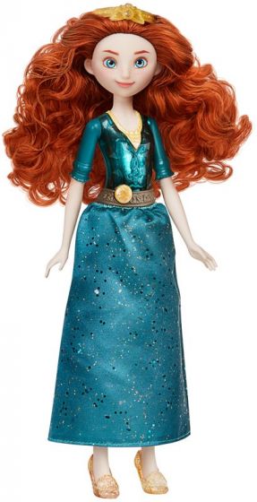Disney Princess Royal Shimmer Merida docka - 28 cm 
