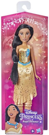 Disney Princess Royal Shimmer Pocahontas dukke - 28 cm 