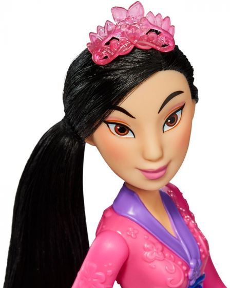 Disney Princess Royal Shimmer Mulan dukke - 28 cm 