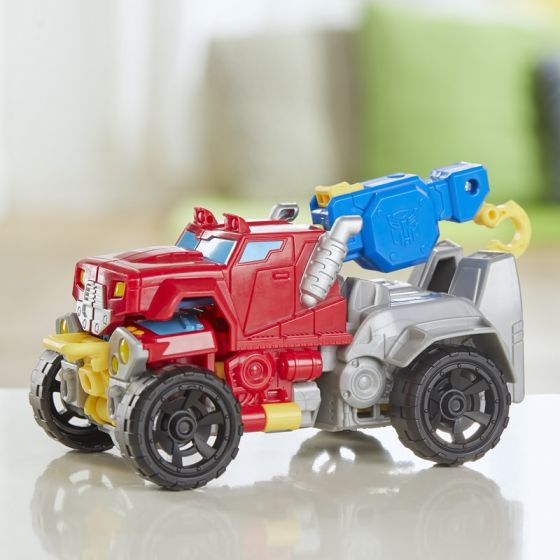 Transformers Rescue Bots Academy Optimus Prime 2i1 actionfigur - 15 cm
