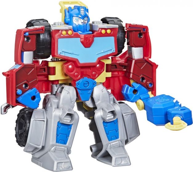 Transformers Rescue Bots Academy Optimus Prime 2i1 actionfigur - 15 cm