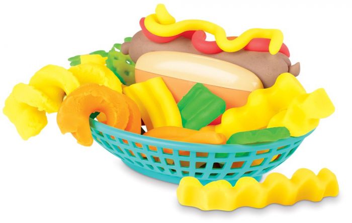 Play Doh kitchen creations - Spiral pommes frites maskin