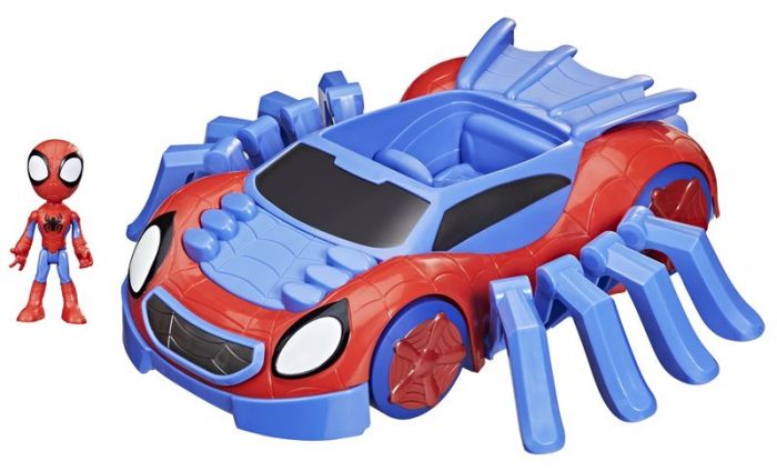 SpiderMan Spidey and His Amazing Friends Ultimate Web-Crawler leksats - fordon och figur