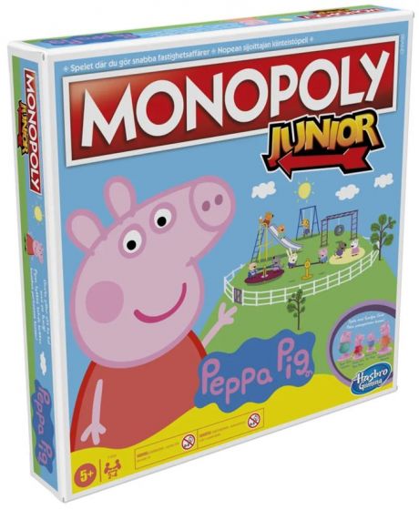 Monopol Junior Greta Gris - svensk version