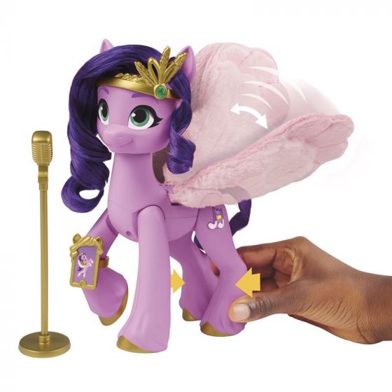 My Little Pony A New Generation - Musical Star Princess Petals ponni - lyd og bevegelige ledd - 15 cm