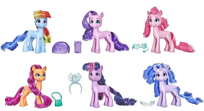 My Little Pony Favorites Together Collection - figursett med 6 ponni-figurer og tilbehør