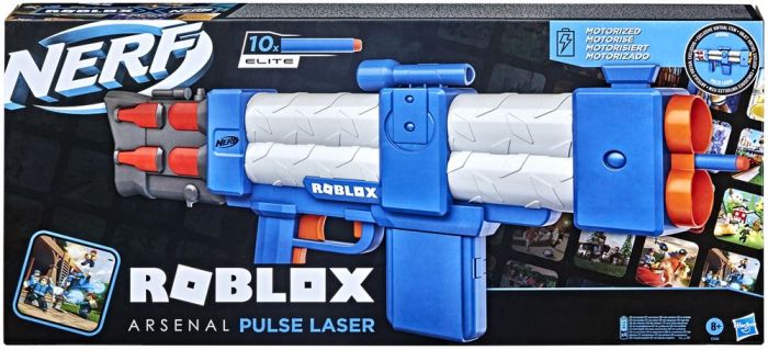Nerf Roblox Arsenal Pulse Laser - motoriserad blaster med 10 pilar