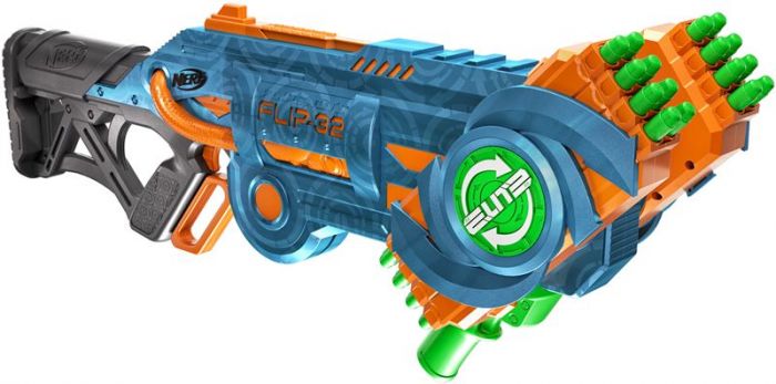 Nerf Elite 2.0 Flipshots - blaster med 32 piler
