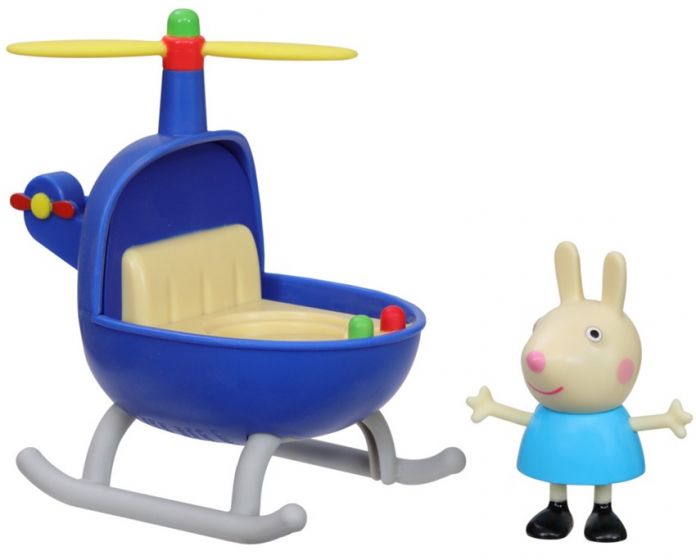 Greta Gris helikopter med Karin kanin figur